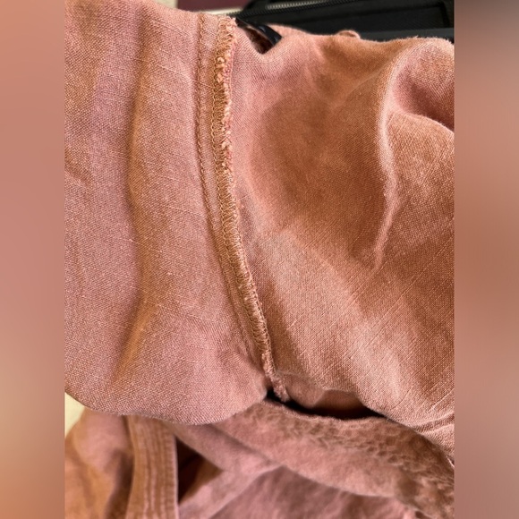 Hatch Venice Linen Blend Paper Bag Waist Pull On Pant sz 8-10 (Hatch 2) - Picture 13 of 15